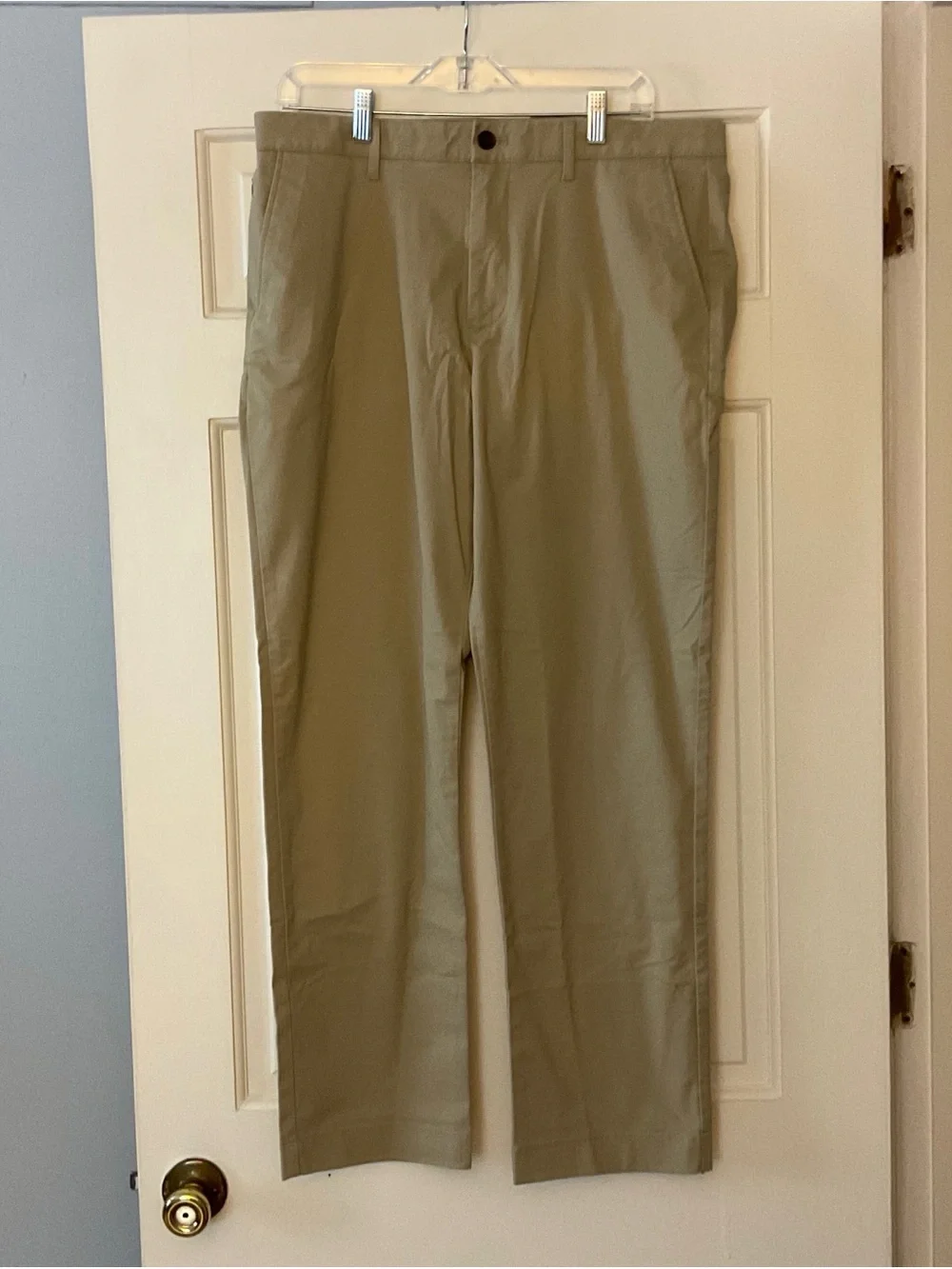 J.Crew Straight-fit TruTemp365 chino pant Burnished Khaki Men’s 33x30 NWT Work